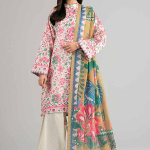 3 Piece - Digital Printed Suit - 42601489
